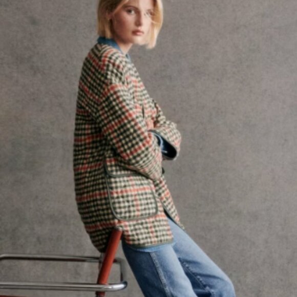 Plaid Women's Jacket - Picture 6 of 7